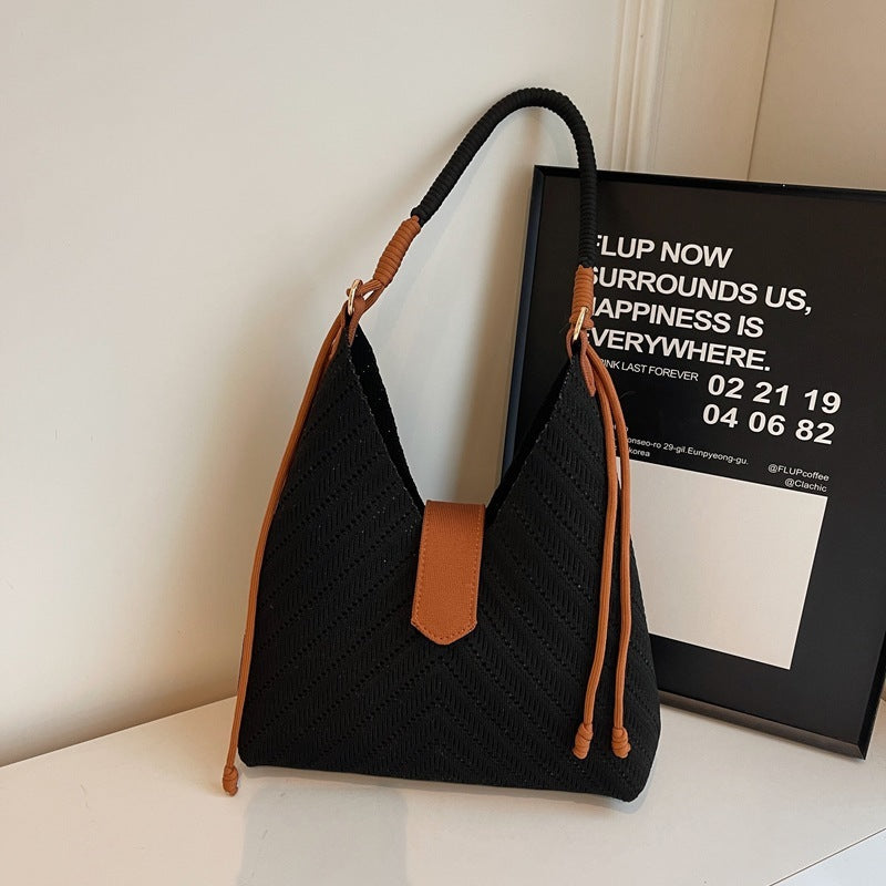 Large Capacity Commuting Underarm Tote Bag