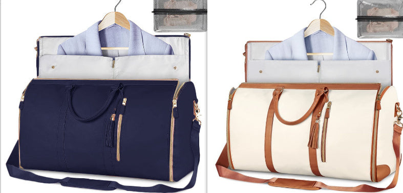Large Capacity Travel Carrying Duffle Suit Bag Keeps Clothes Waterproof