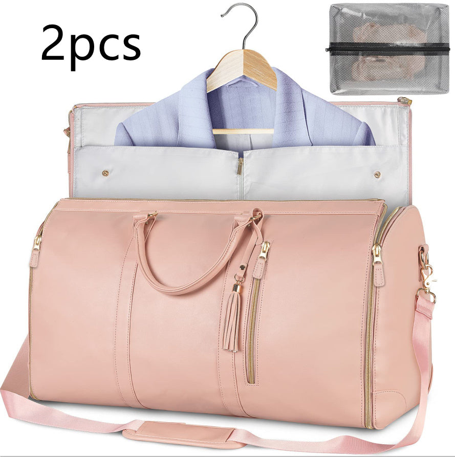 Large Capacity Travel Carrying Duffle Suit Bag Keeps Clothes Waterproof
