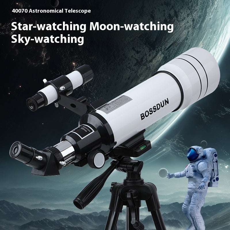 Discover the beauty of the cosmos with the HD Shimmering Night Vision Astronomical Telescope*—your ultimate tool for exploring the wonders of space in brilliant detail.