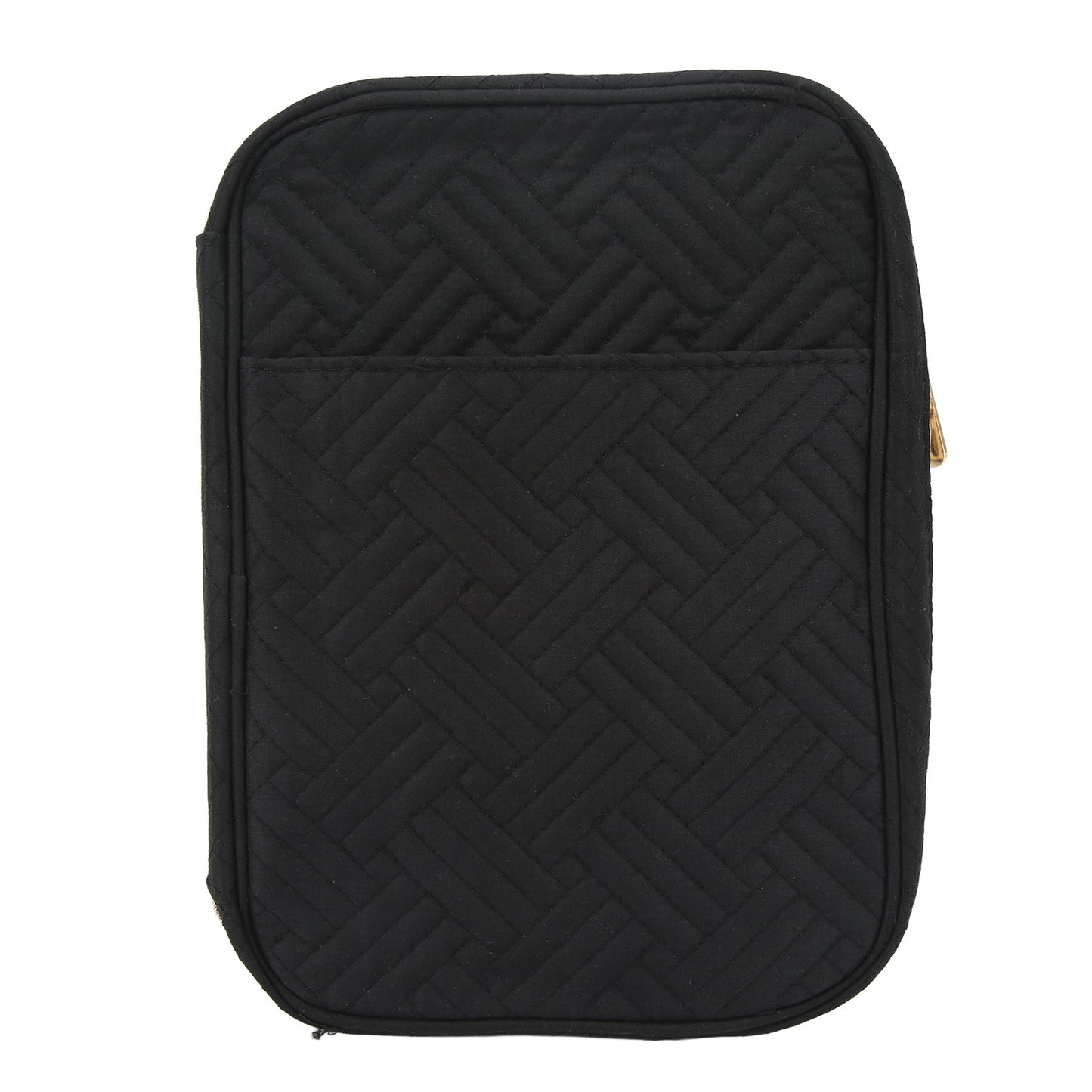 Travel Jewelry Organizer Case Portable Jewelry Storage Roll with Clear Binder Bags for Earrings Necklaces Black