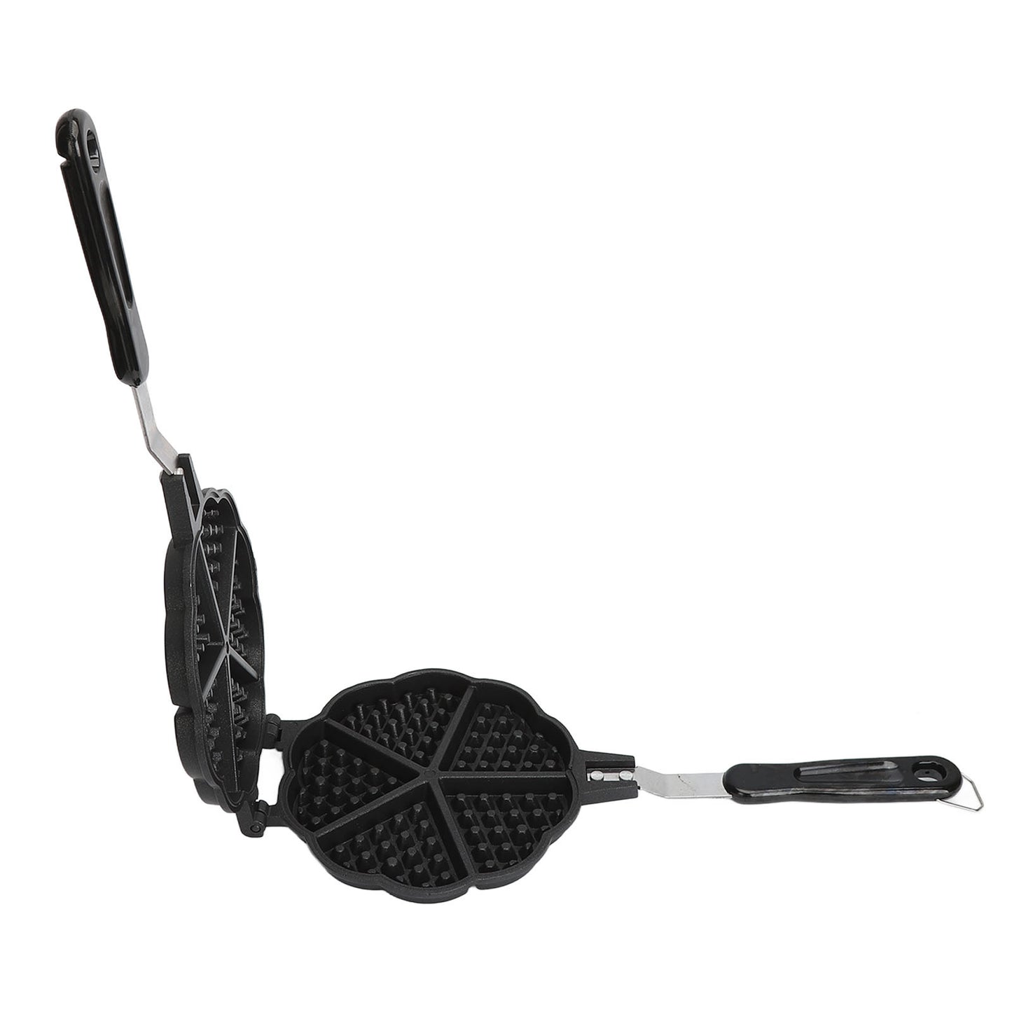 5.9in Mini Waffle Maker Pan – Stovetop Aluminum Skillet for Waffles, Sandwiches & Toast | Portable & Easy to Clean | Infinity Bazaar