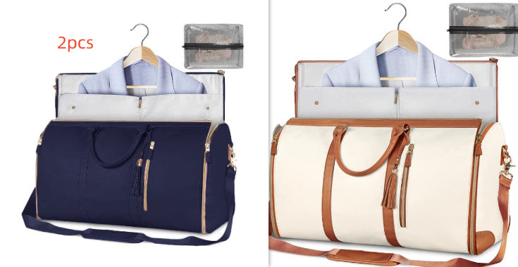 Large Capacity Travel Carrying Duffle Suit Bag Keeps Clothes Waterproof