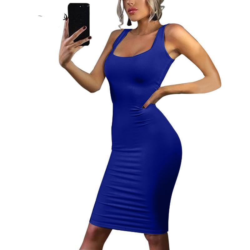 Women’s Sexy High-Elasticity Summer Vest Dress | Infinity Bazaar
