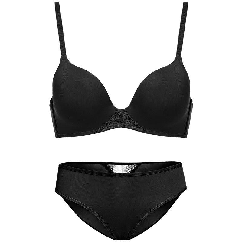 Glossy seamless underwear set