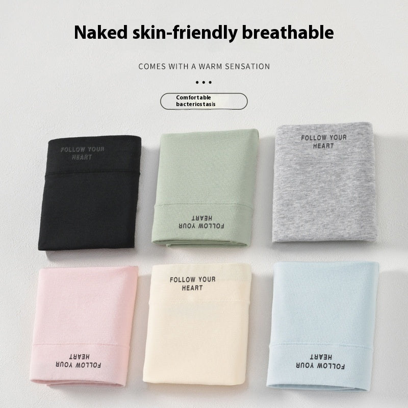 Cotton 7A Antibacterial Printed Cotton Mid Waist Underwear