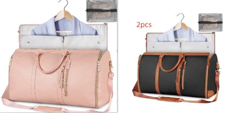 Large Capacity Travel Carrying Duffle Suit Bag Keeps Clothes Waterproof