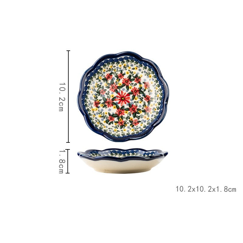 Ceramic Cutlery Household Creative Dish Set High Appearance Level Rice Bowl