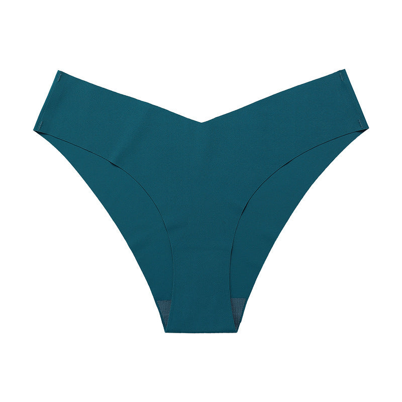 Seamless Ice Silk Underwear Women's Cotton Crotch Breathable Underwear- 7 piece set