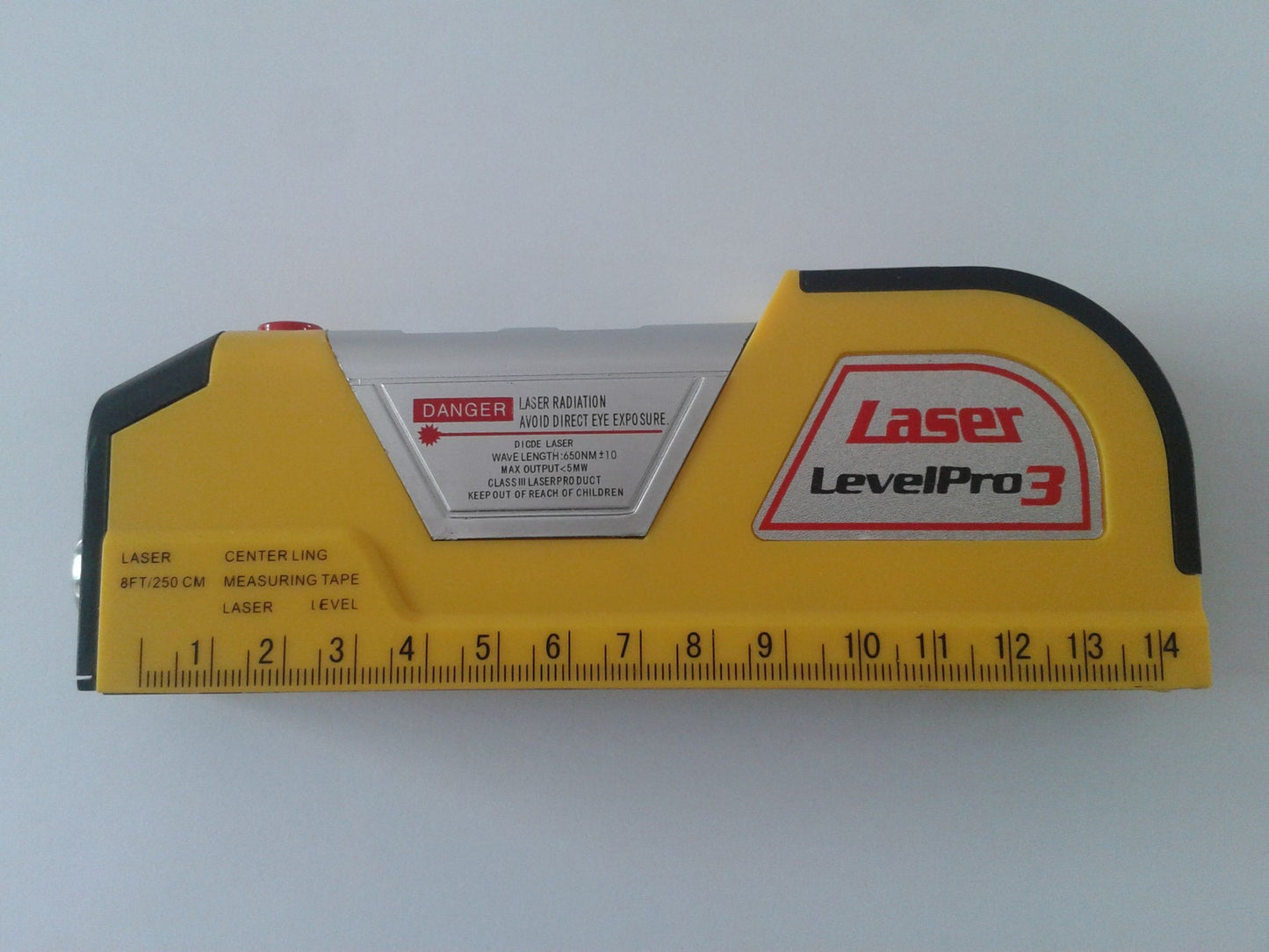 Simple Plastic Laser Measuring Level – Accurate & Convenient for Quick Measurements