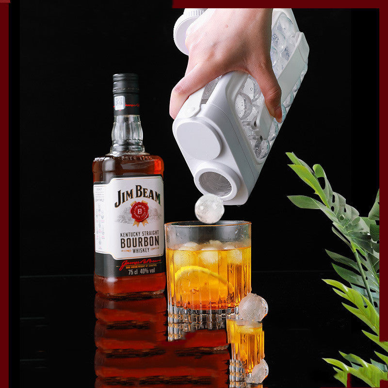 2-in-1 Ice Cube Tray Kettle – 17-Ball Quick-Freezing Mold & Water Bottle with Easy-Release Design | Infinity Bazaar