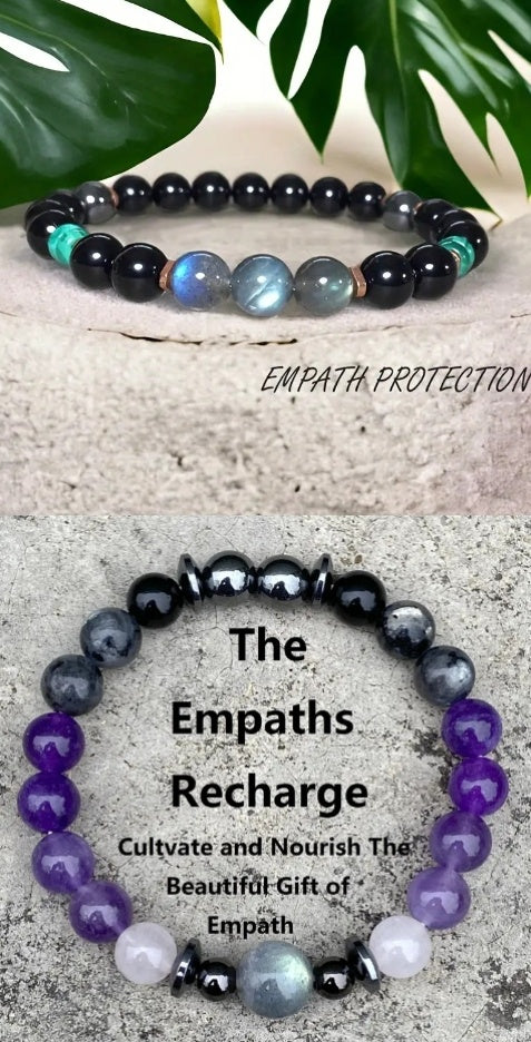 8mm Natural Gemstone Beaded Bracelet – Unisex Healing Energy Jewelry | Infinity Bazaar