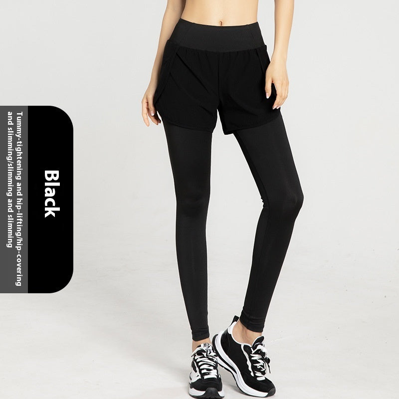 Sports Tight Women's High Waist Stretch Hip Lift Pocket Yoga Pants