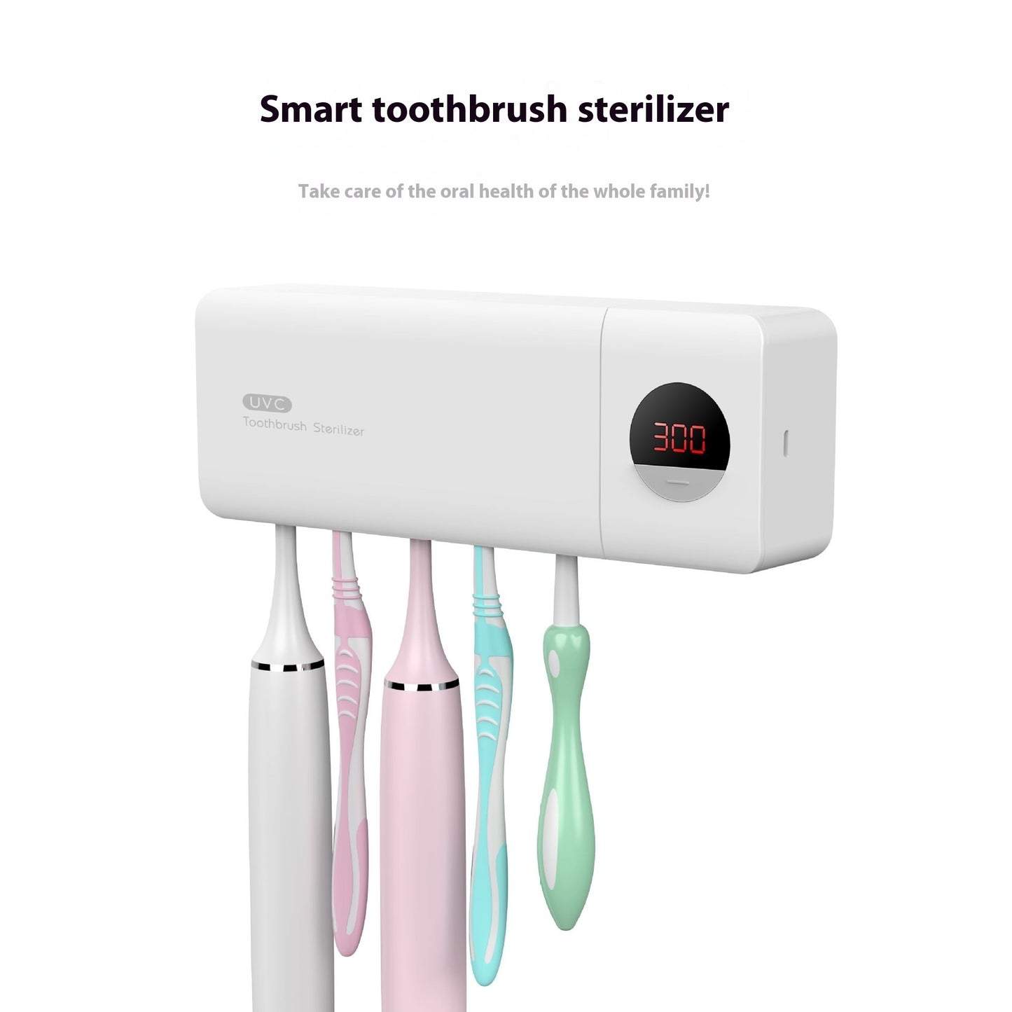 Plastic Acrylic Toothbrush Sterilizer Household Rechargeable Toothbrush Sterilizer
