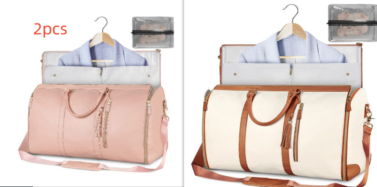 Large Capacity Travel Carrying Duffle Suit Bag Keeps Clothes Waterproof