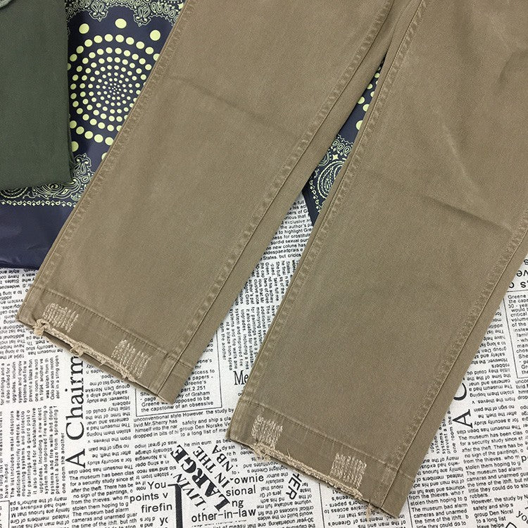 Fashion Straight Workwear Casual Pants Male