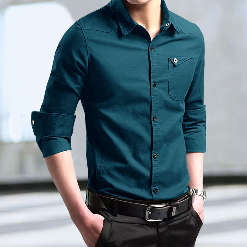 Casual Military Fit fit Multi-Pocket Shirt