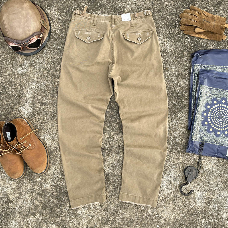 Fashion Straight Workwear Casual Pants Male