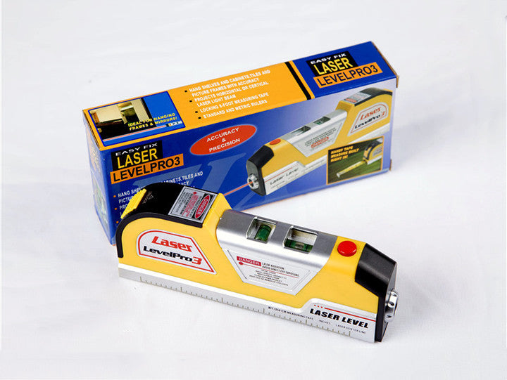 Simple Plastic Laser Measuring Level – Accurate & Convenient for Quick Measurements
