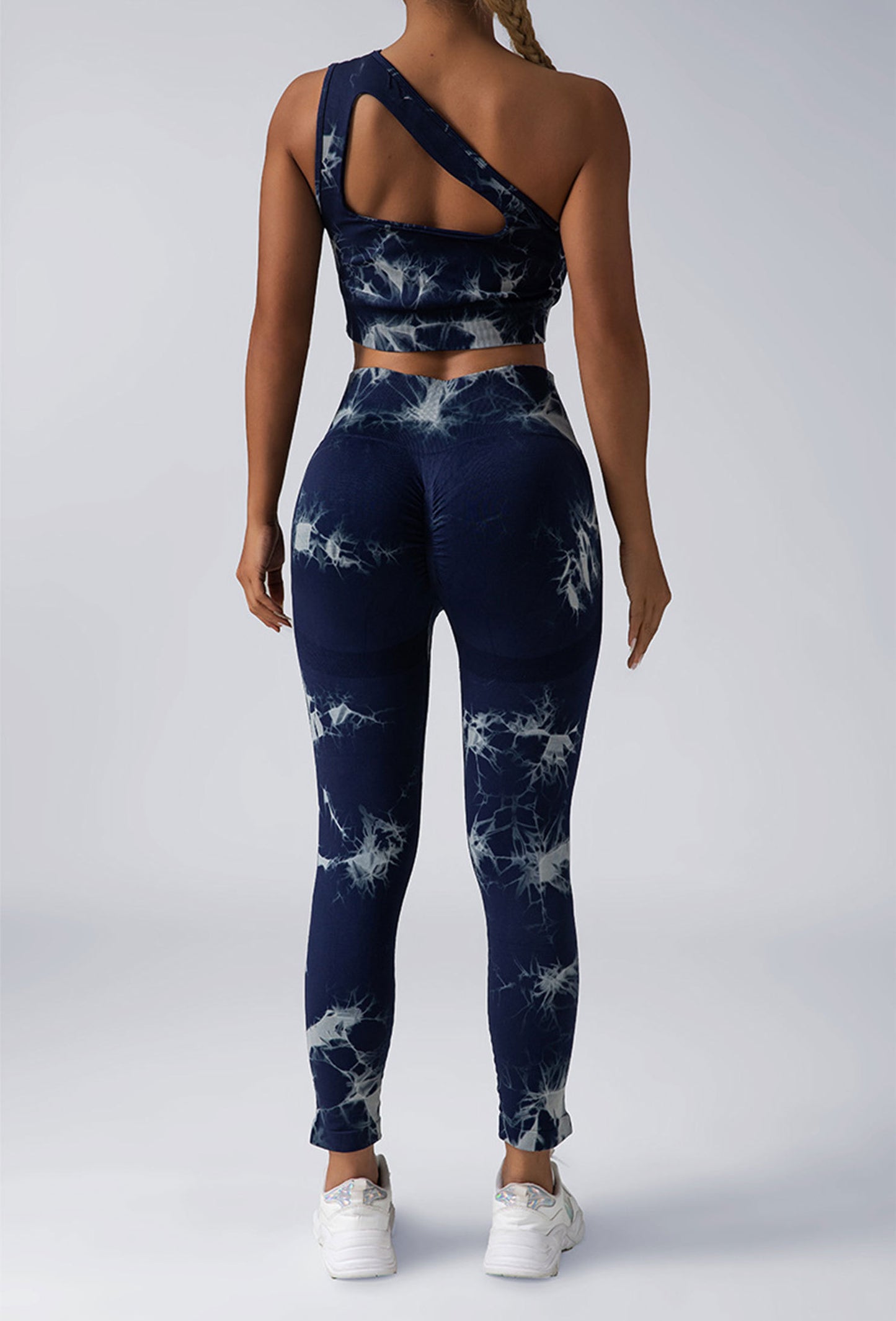 3-Pack Seamless Tie-Dye – High Waist Bootcut Scrunch Butt Leggings, Moisture-Wicking & Squat Proof Workout Leggings Activewear | Infinity Bazaar