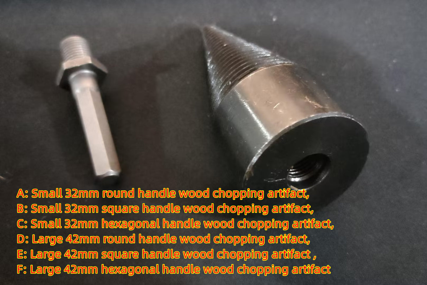 Household Wood Splitting Drill Bit Wood Splitting Artifact