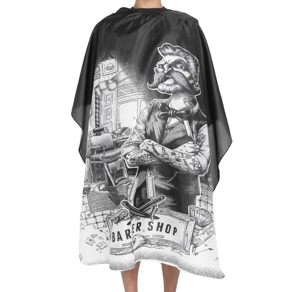 Japanese Style Sketch Hairdressing Cloth Barber Shop
