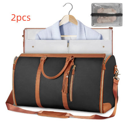 Large Capacity Travel Carrying Duffle Suit Bag Keeps Clothes Waterproof