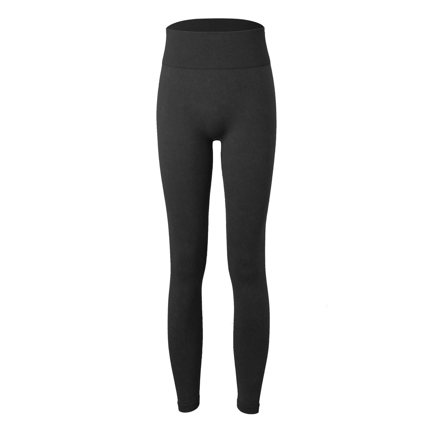 Shark Knit Seamless Fitness Yoga Long Sleeve Set