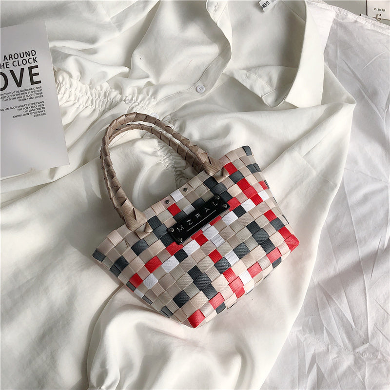 Women's Versatile Fashion Braided Tote Bag