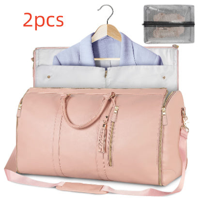 Large Capacity Travel Carrying Duffle Suit Bag Keeps Clothes Waterproof