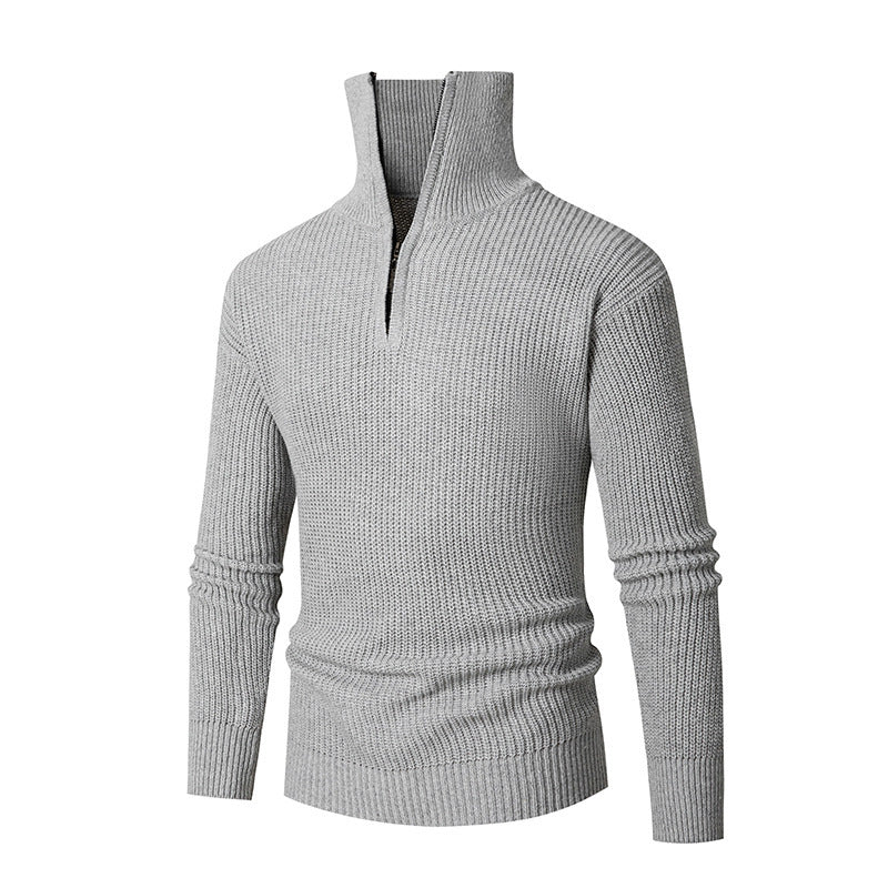 Fall & Spring Men Thermal Slim Fit Base Sweater Shirts Leisure