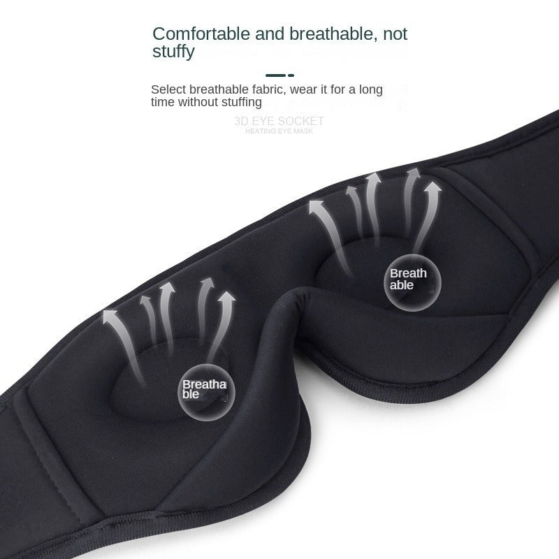 3D Bluetooth 5.0 Eye Mask – Wireless Music Sleep Mask with Stereo Sound & Memory Foam Comfort | Infinity Bazaar