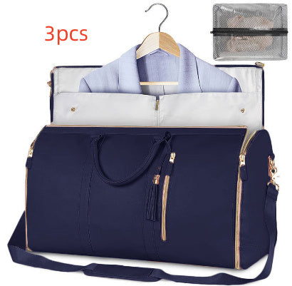 Large Capacity Travel Carrying Duffle Suit Bag Keeps Clothes Waterproof