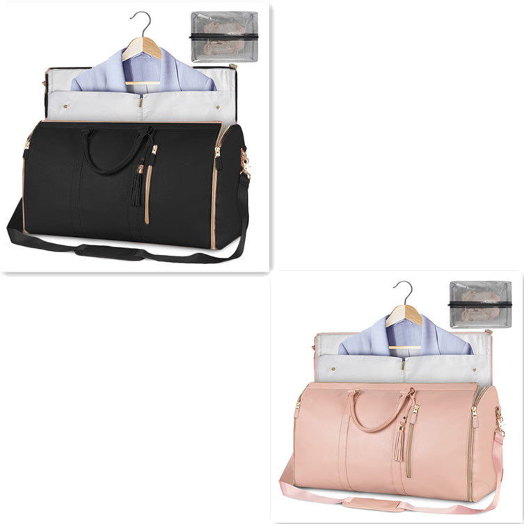 Large Capacity Travel Carrying Duffle Suit Bag Keeps Clothes Waterproof
