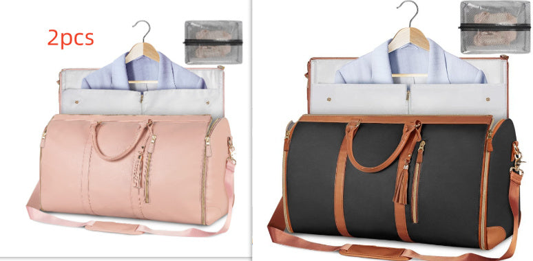 Large Capacity Travel Carrying Duffle Suit Bag Keeps Clothes Waterproof