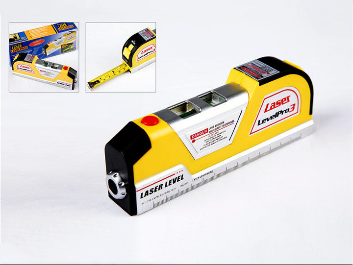 Simple Plastic Laser Measuring Level – Accurate & Convenient for Quick Measurements