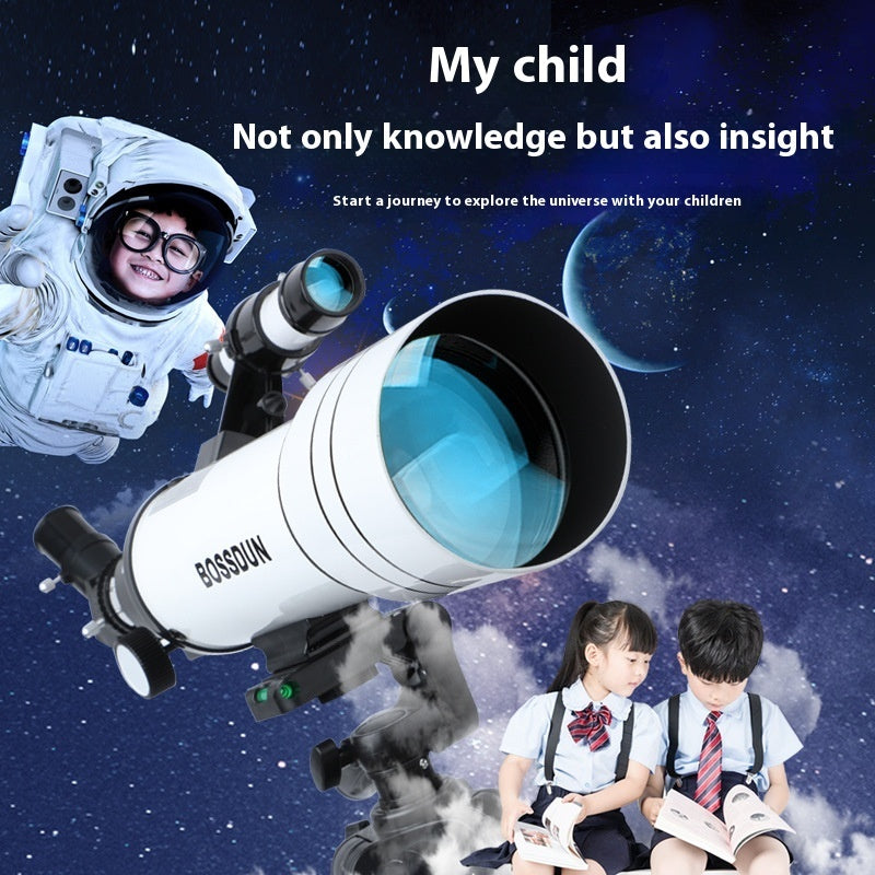 Discover the beauty of the cosmos with the HD Shimmering Night Vision Astronomical Telescope*—your ultimate tool for exploring the wonders of space in brilliant detail.