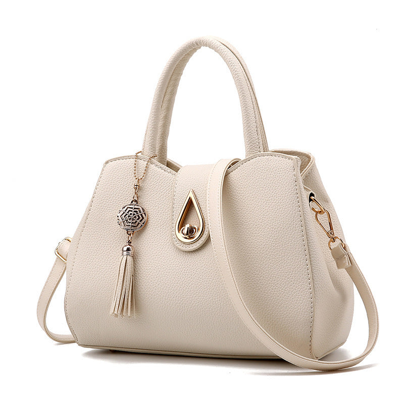 Ladies Tassel High Quality PU Leather Totes Bag