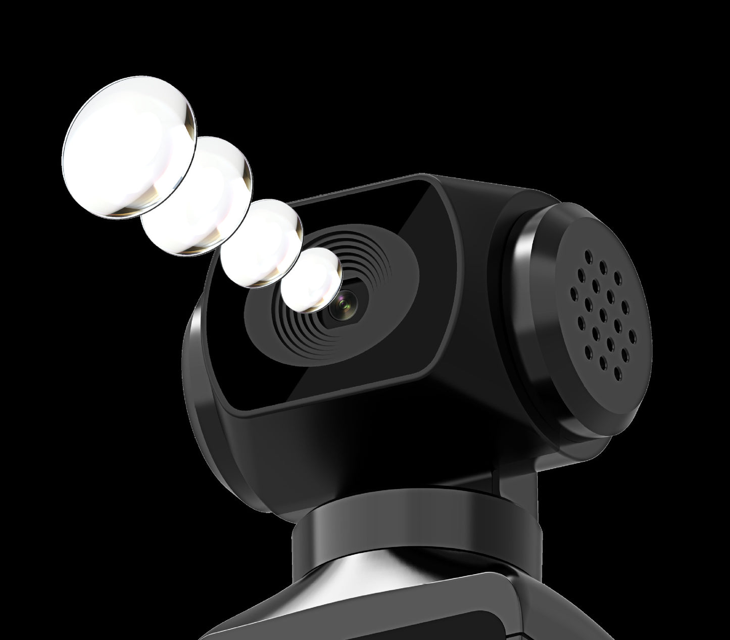 270° Rotating 4K Sports Pocket Camera – Compact USB-Chargeable Action Cam in Black | Infinity Bazaar