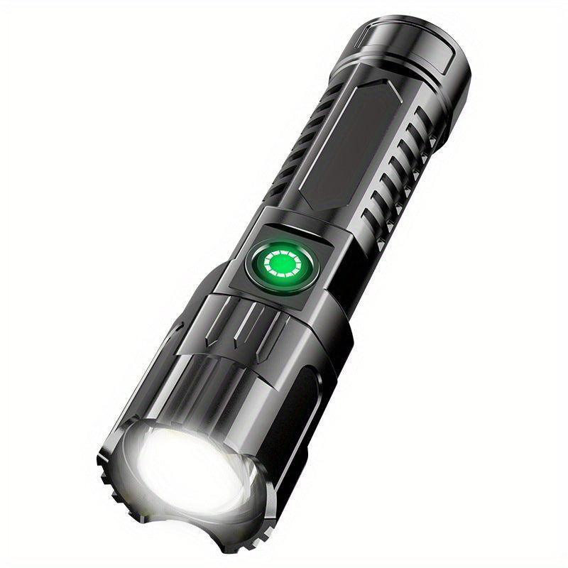 Outdoor & Household & Camping - Usb Rechargeable Zoom Led Power Torch
