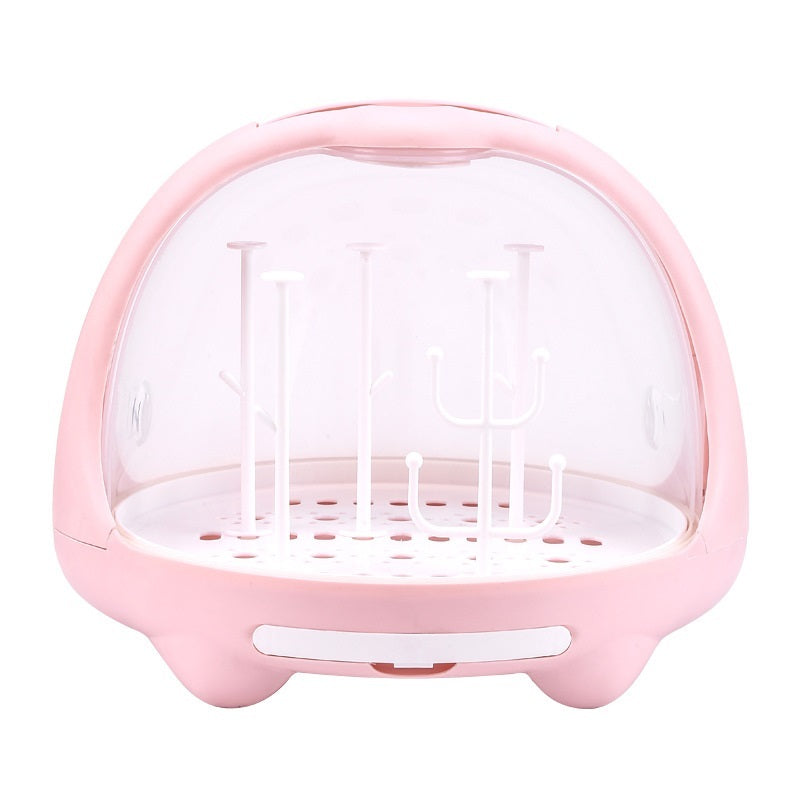 Baby Cutlery Bottle Storage Box Drain Rack