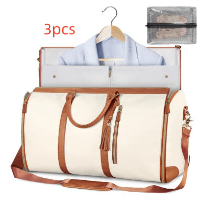 Large Capacity Travel Carrying Duffle Suit Bag Keeps Clothes Waterproof