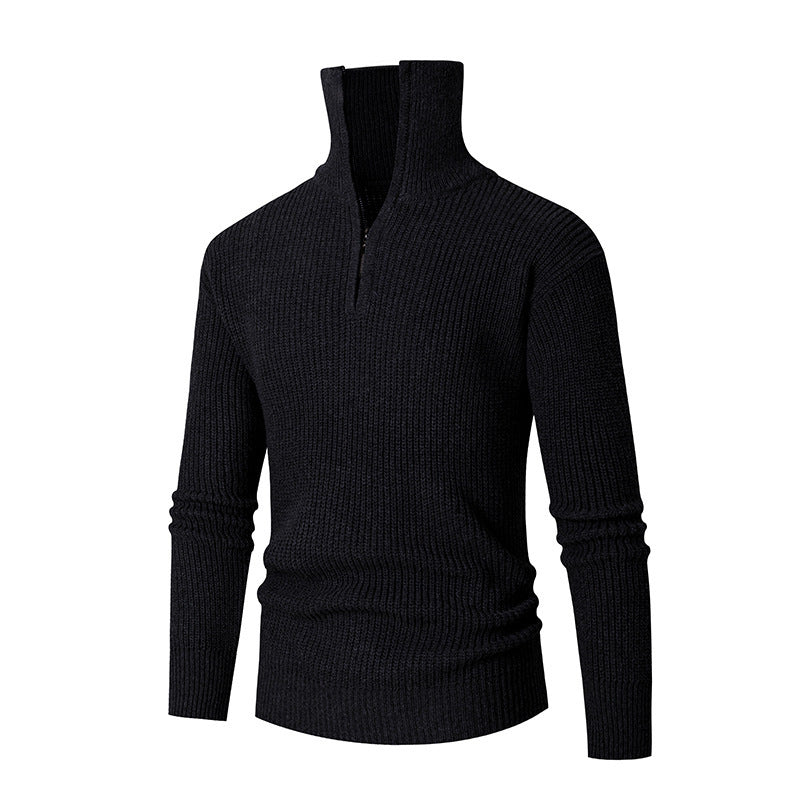 Fall & Spring Men Thermal Slim Fit Base Sweater Shirts Leisure