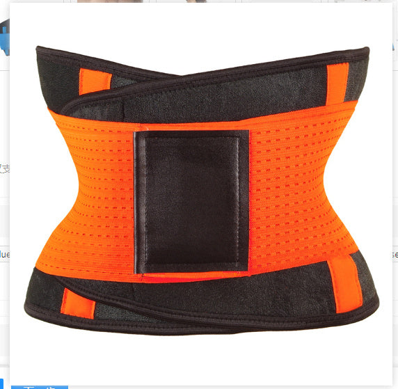 Waist Trimmer Belt & Body Shaper - Abdominal Trainer Weight Loss Fat Burning Straps