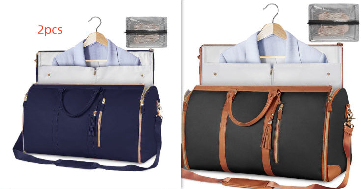 Large Capacity Travel Carrying Duffle Suit Bag Keeps Clothes Waterproof