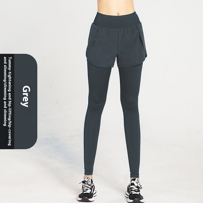 Sports Tight Women's High Waist Stretch Hip Lift Pocket Yoga Pants