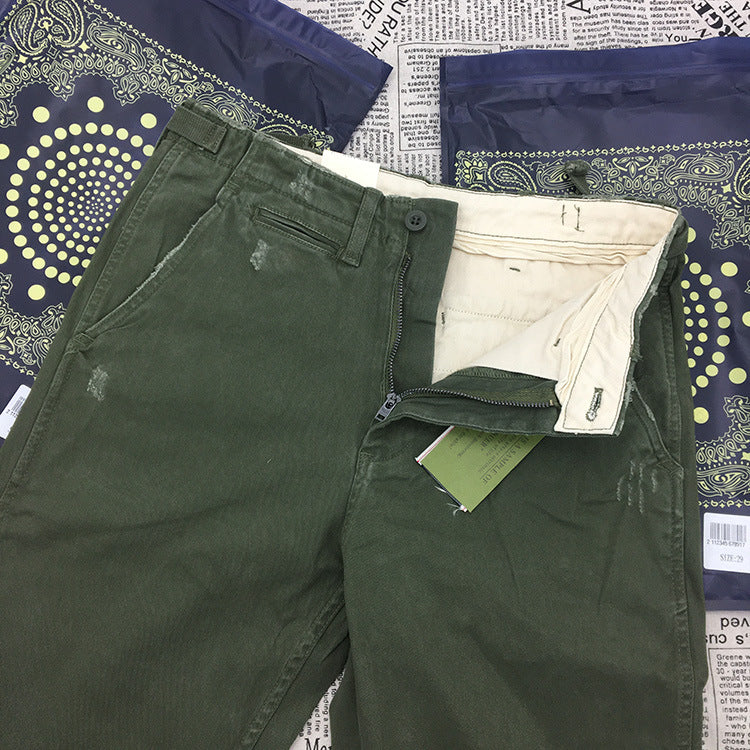 Fashion Straight Workwear Casual Pants Male