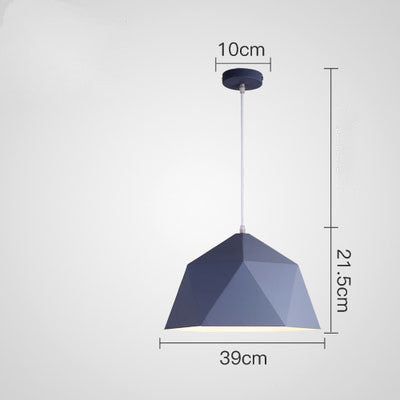 Colorful Geometric Creative Small Hanging Lamps – Add a Touch of Creativity to Your Space