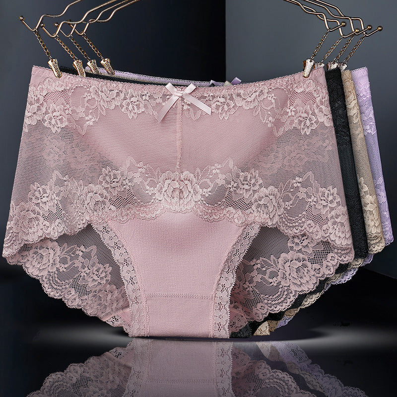 Antibacterial Crotch Sexy Lace Underwear