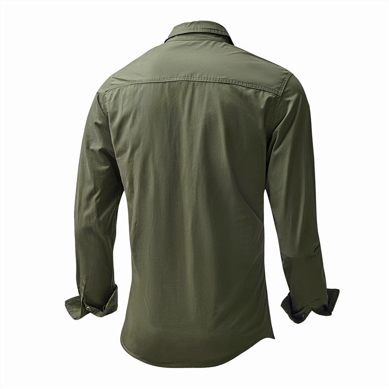 Spring & Autumn Workwear Men's work shirt